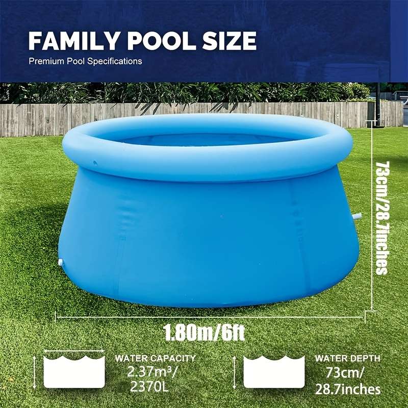 Swimming Pool Size 182.88Cm*72.9Cm