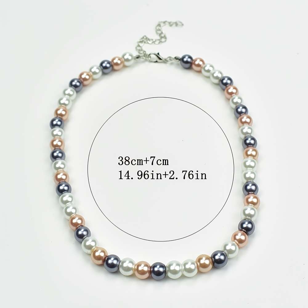 Womens Necklace Color 1Pc Beaded Necklace