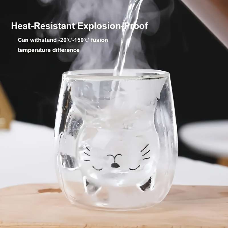 Water Cup Style Kitten Print