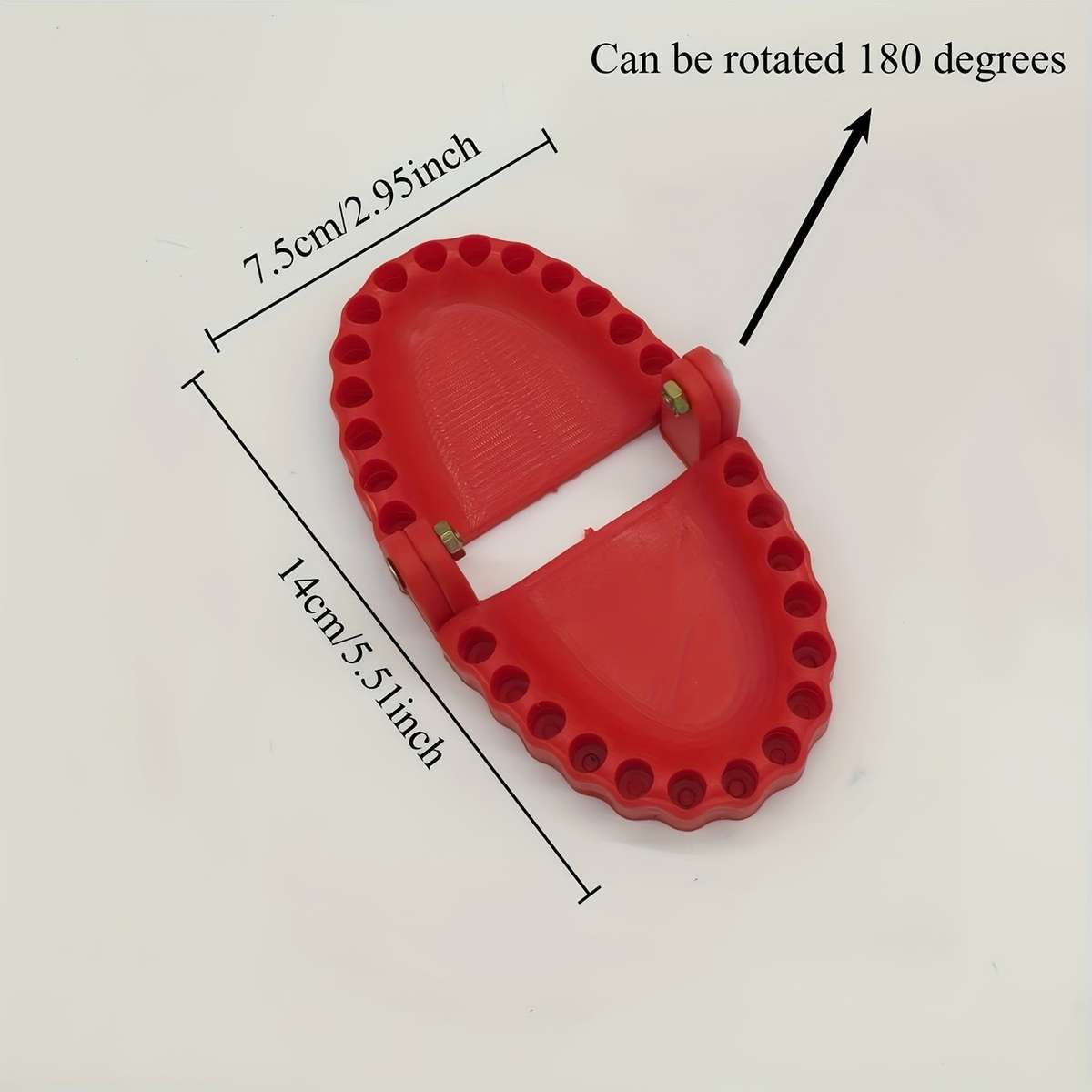 Screwdriver Bit Tool Set Color Red