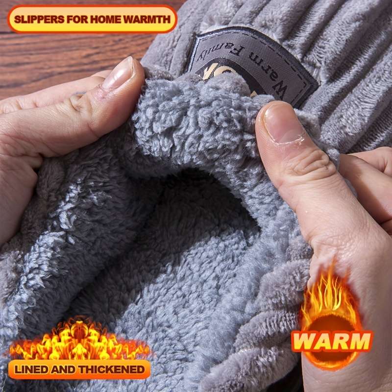 Cotton Slippers Color Grey Sizeuk 6.5-7