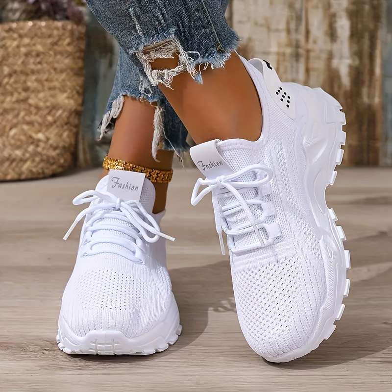 Women S Sneakers Color White Sizeuk 5