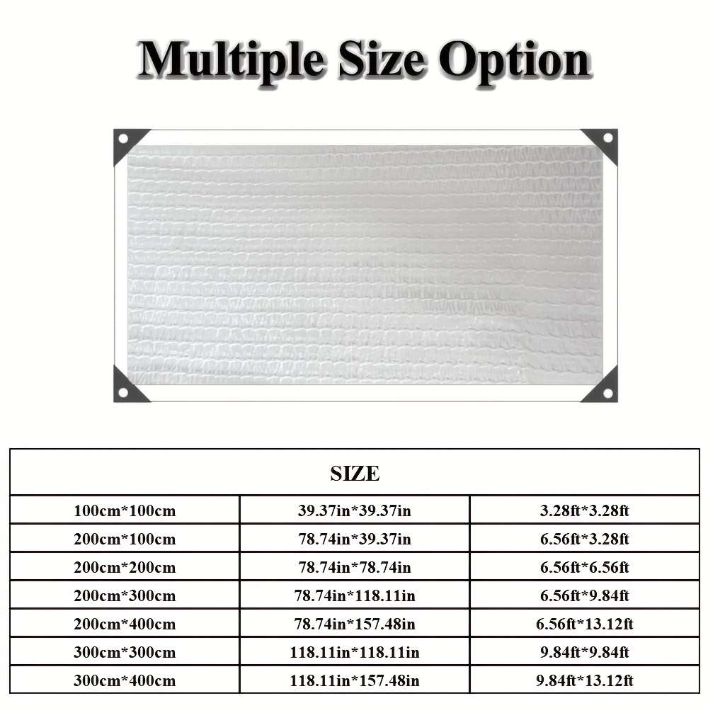 Shade Net Model 100Cm*100Cm3.28Ft*3.28Ft