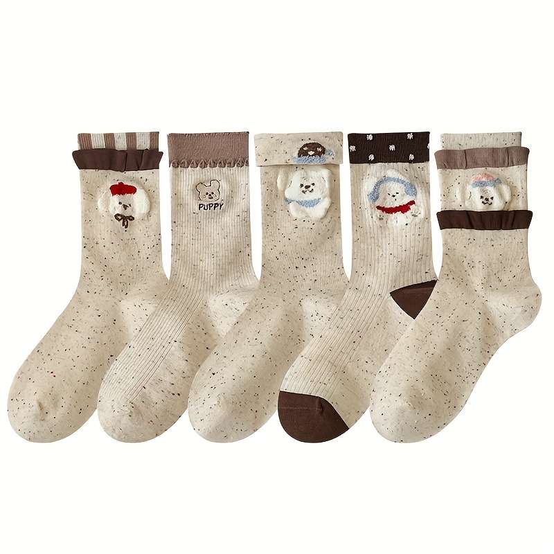 Women S Socks Color 5 Pairsmixed Colors Size Onesize