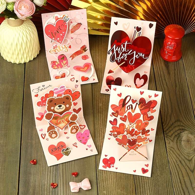 Greeting Cards Model Bear Heart