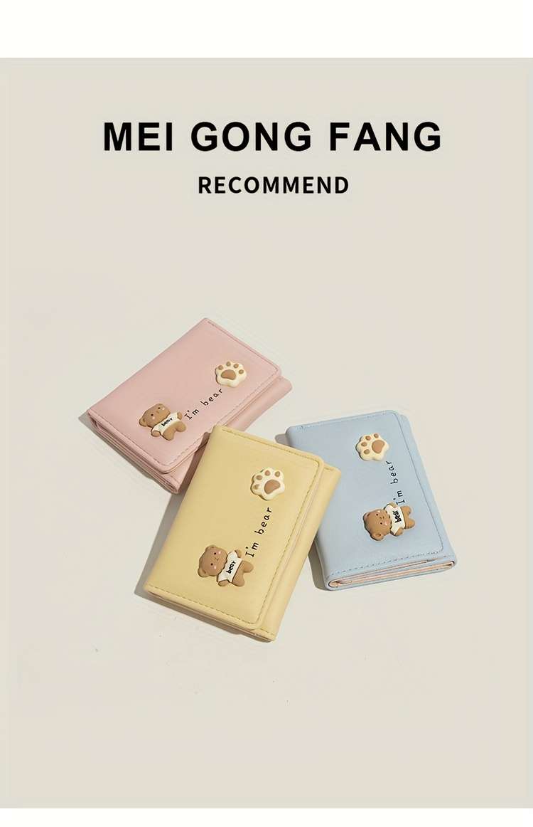 Chic Compact Folding Wallet