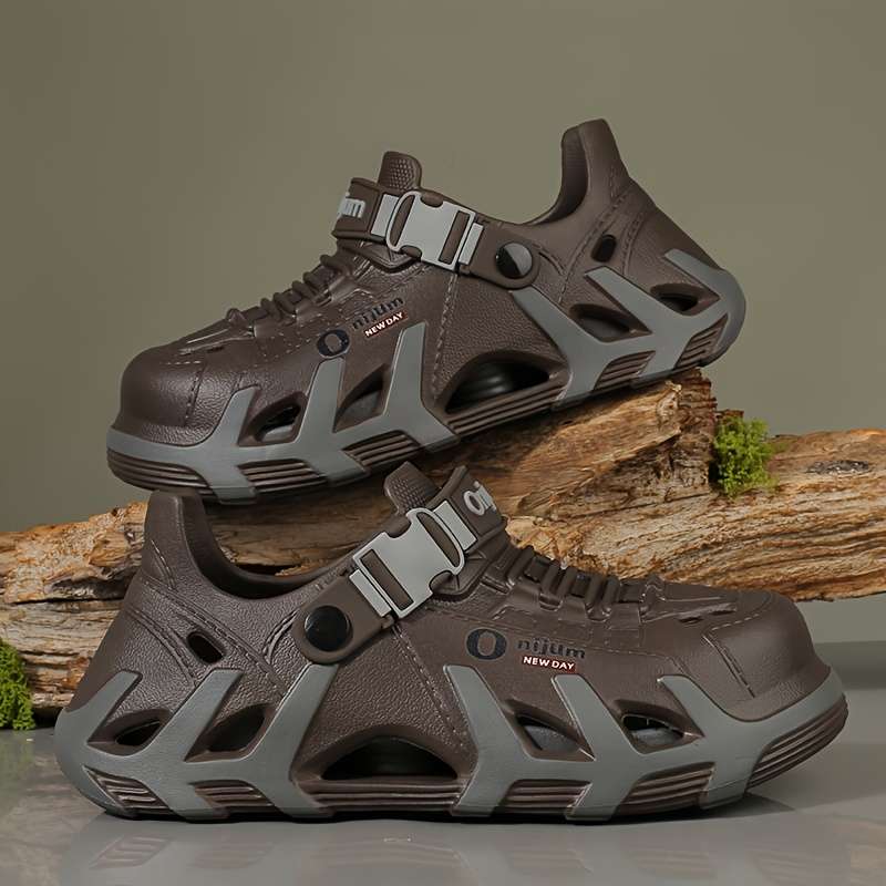 Sandals Color Black Orange Size Uk 7