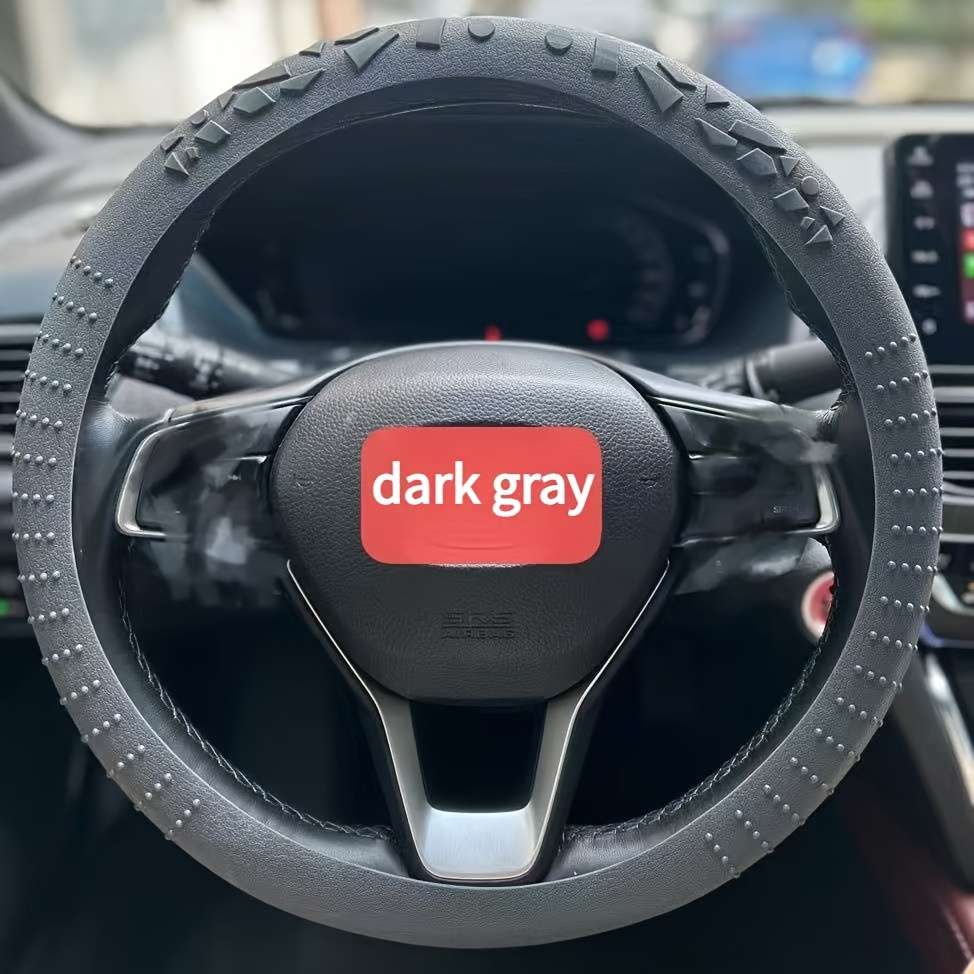 Car Steering Wheel Cover Black