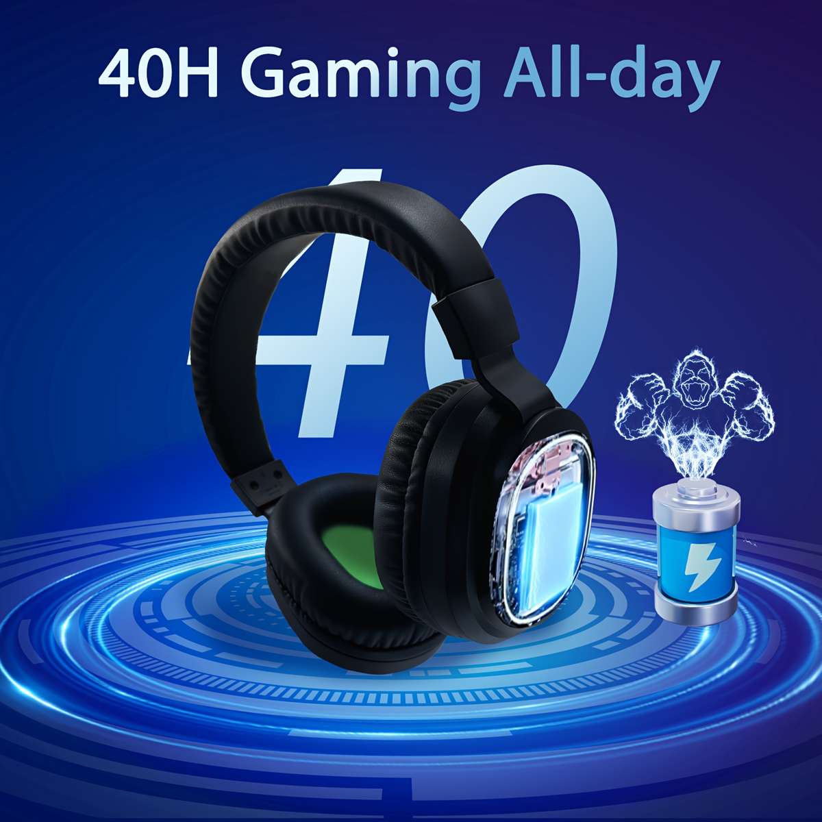 Headset Headphones Over Ear