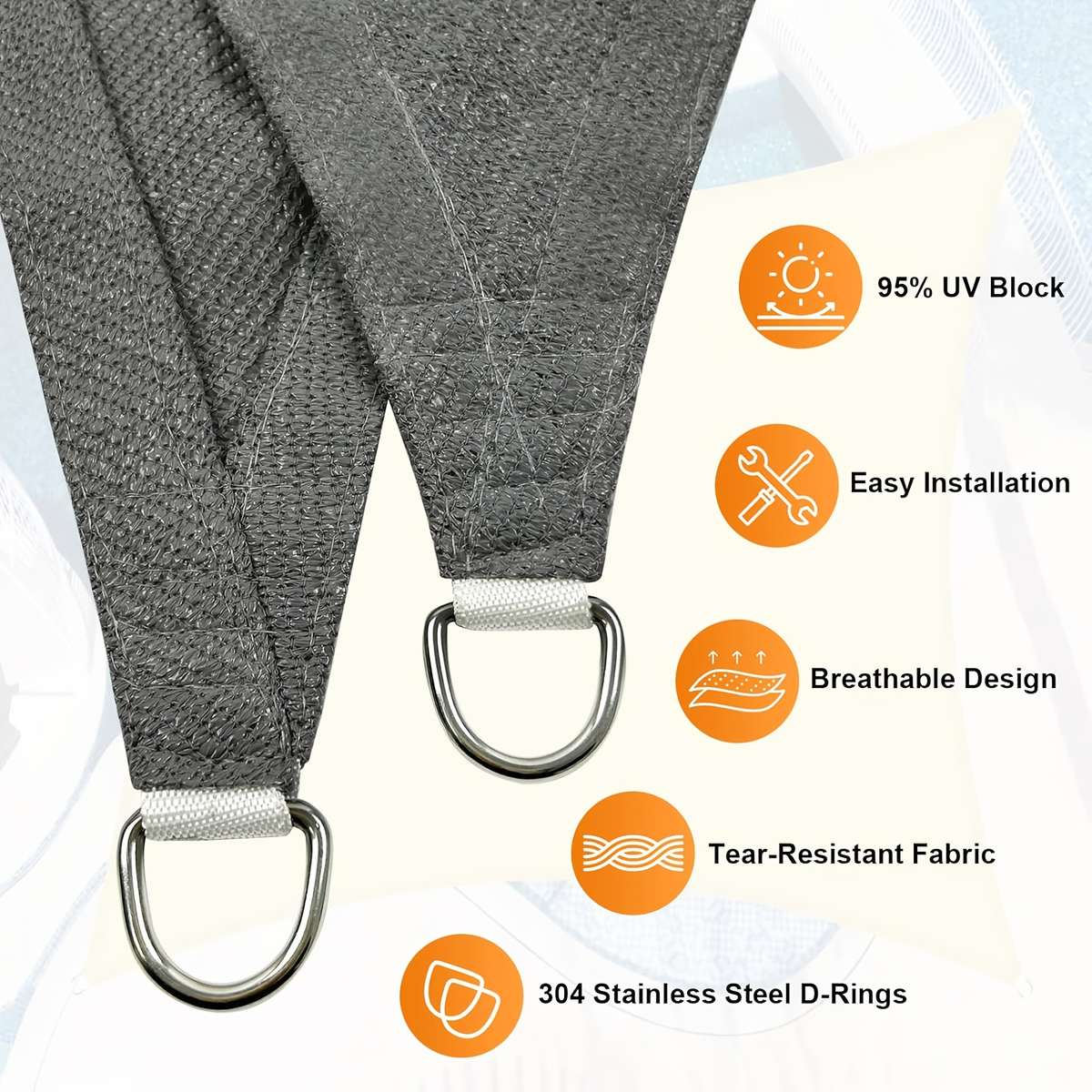 Shade Cloth Size 365*548Cm143.7*215.74In