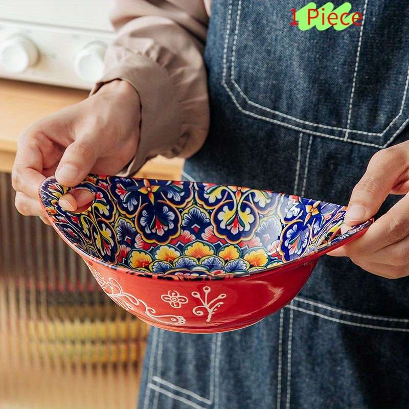 Bowl Color 1 Piece Red