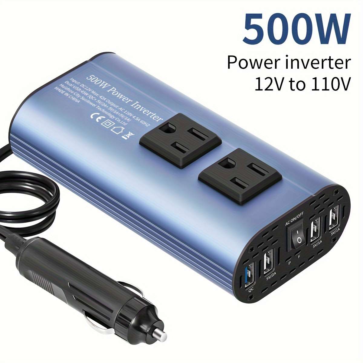 Inverter Items 12V 500W 110V