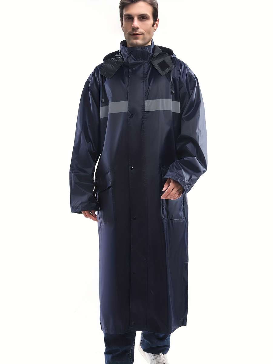 Raincoat Navy Color Size Uk L