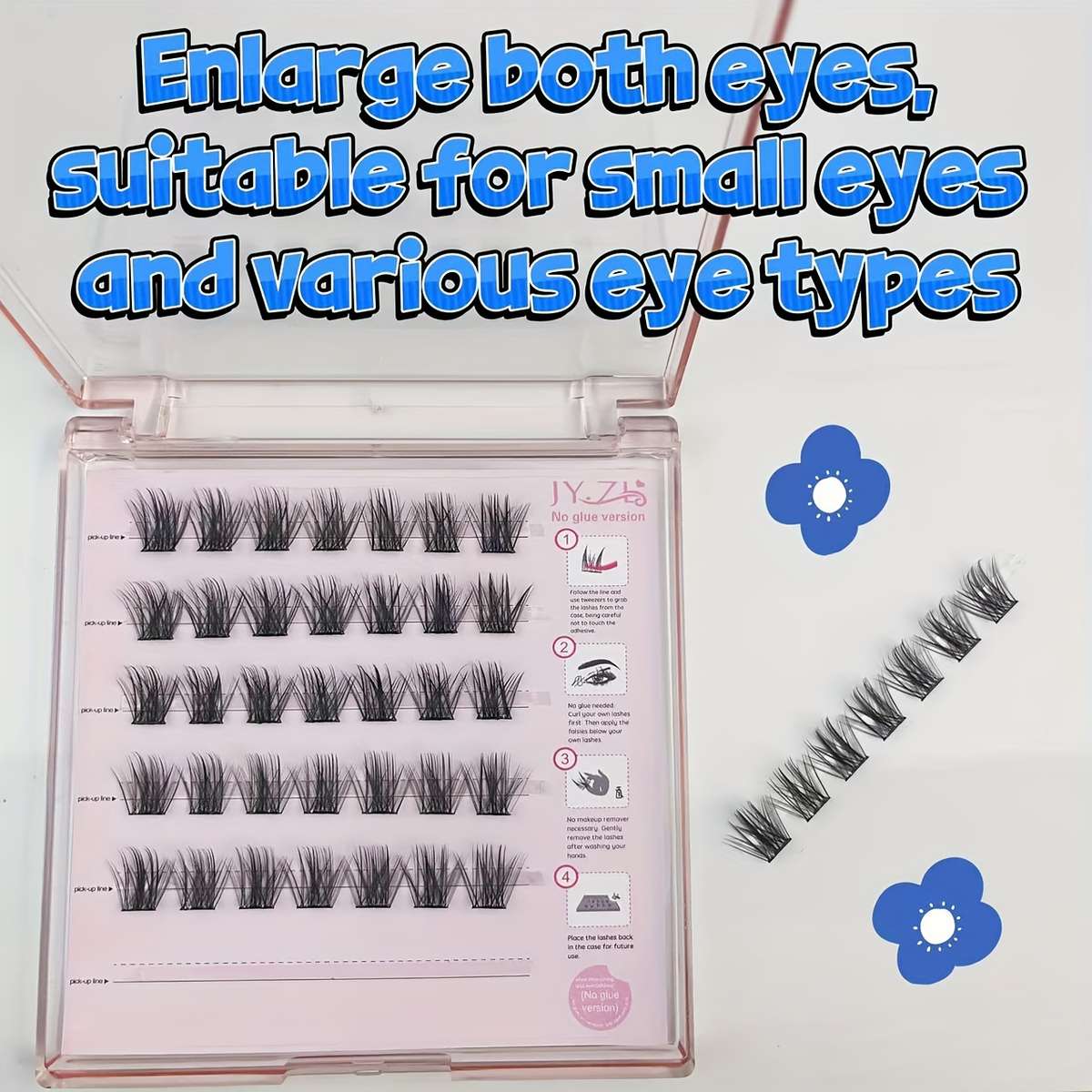 Advanced Natural Lash Extensions Special Model D Size 10mm