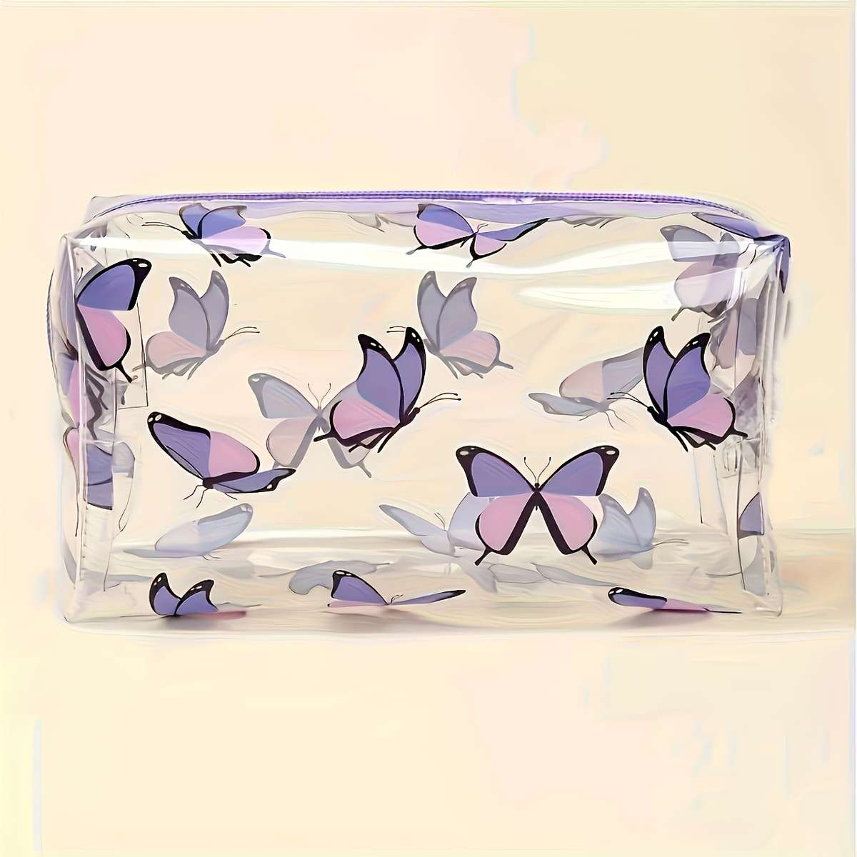 Storage Bag Color Purple Butterfly 2