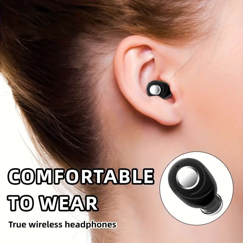 Wireless Headphones   Black
