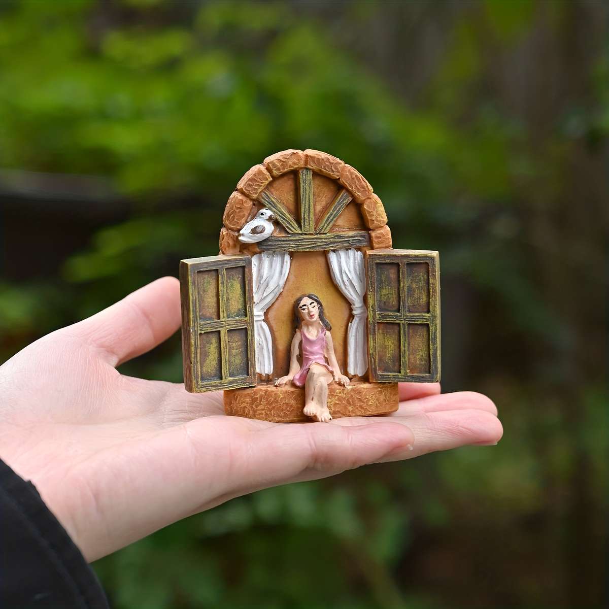 Enchanted Fairy Tale Window Door Vintage