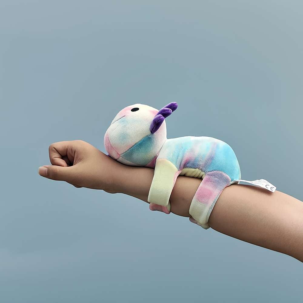 Plush Toyss color Bracelet purple size 18cm