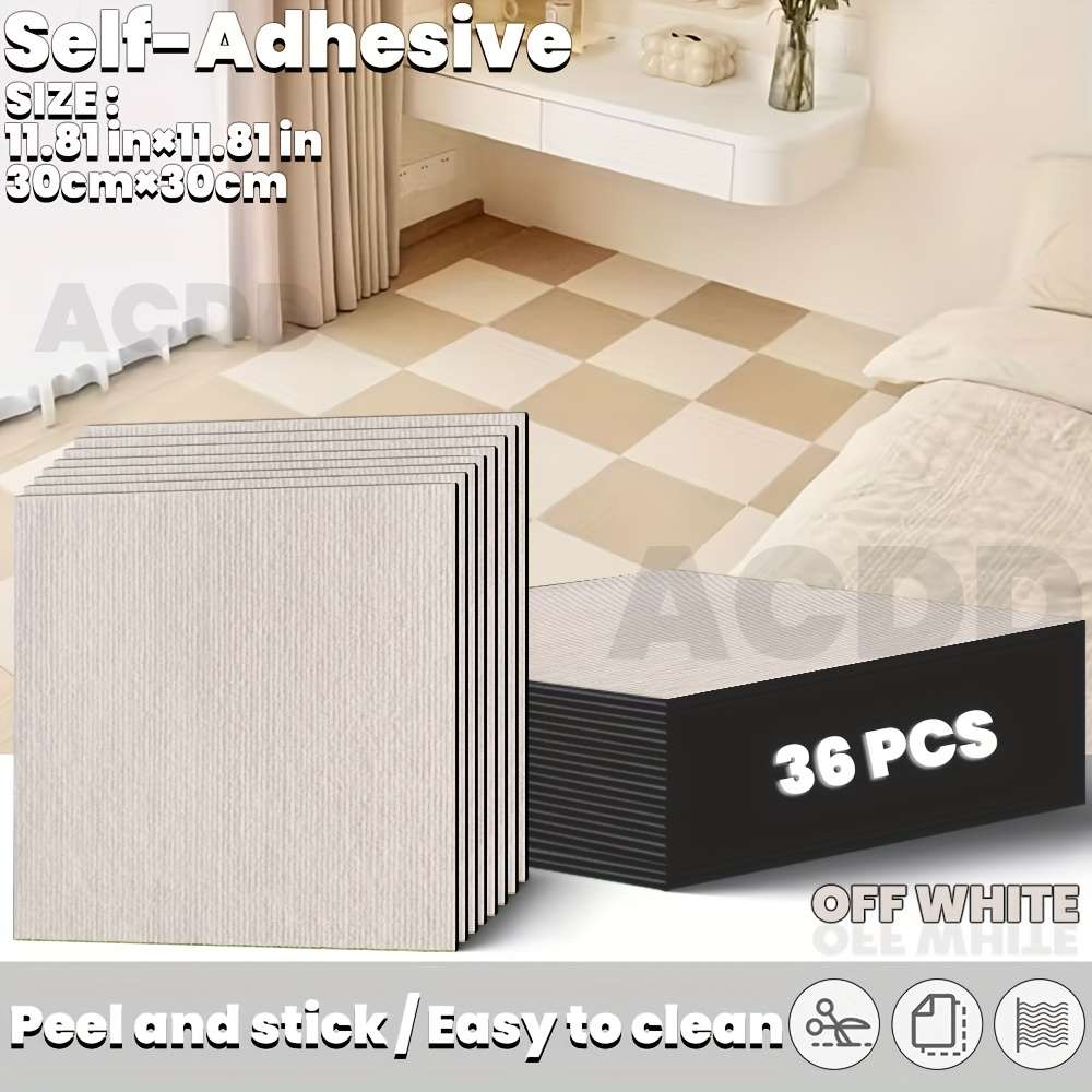 Floor Stickers Color Light Gray Quantity 18Pcs
