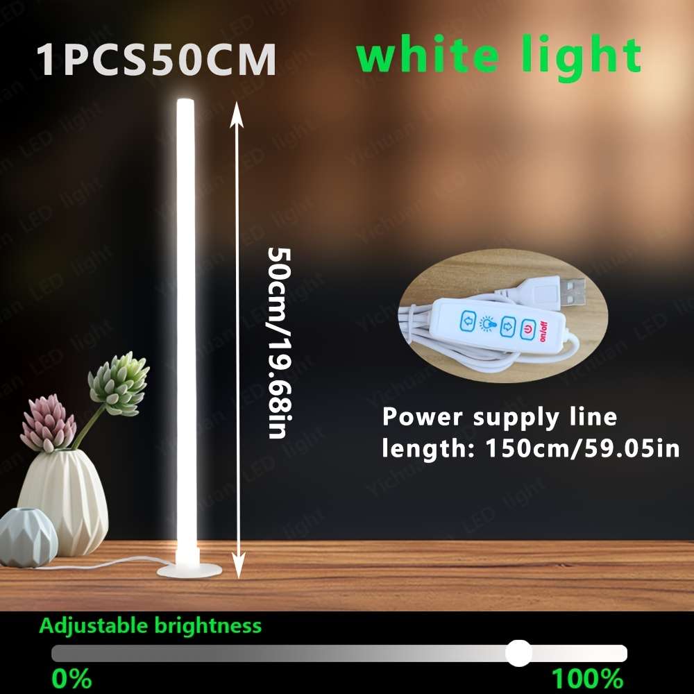 Desk Lamp Items White Light2Pcs 50Cm