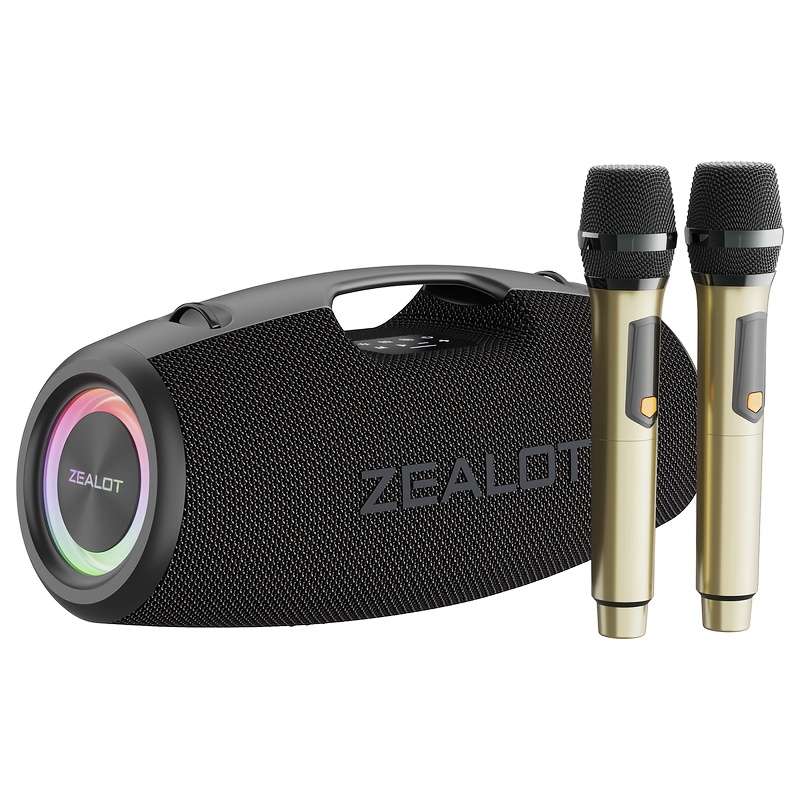Speaker Color Black With One Microphone