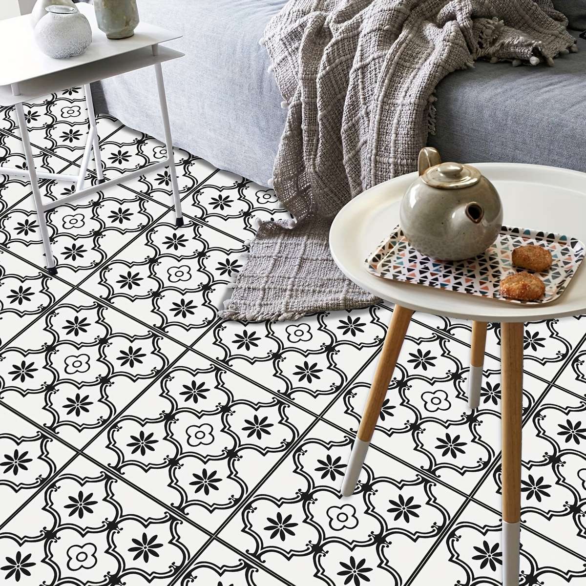 Floor Stickers Size 30Cmx30Cmx6Pcs