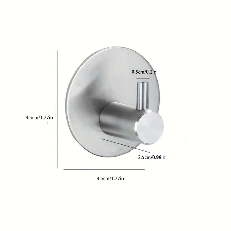 Rustproof Wall Hook Easy Install Hanger For Towels Model D