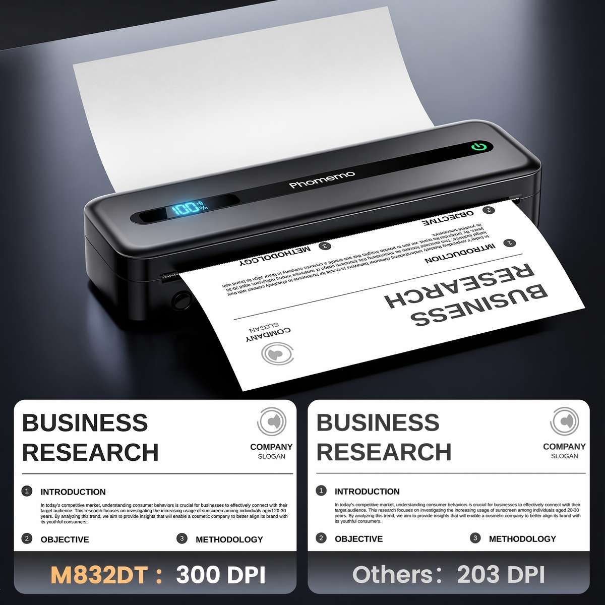 Printer Color Black M832 Pro