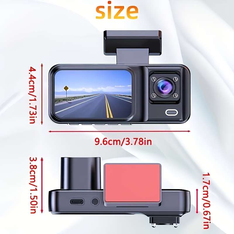 Dashcam Items 2 Front And Interior Cameras No Card