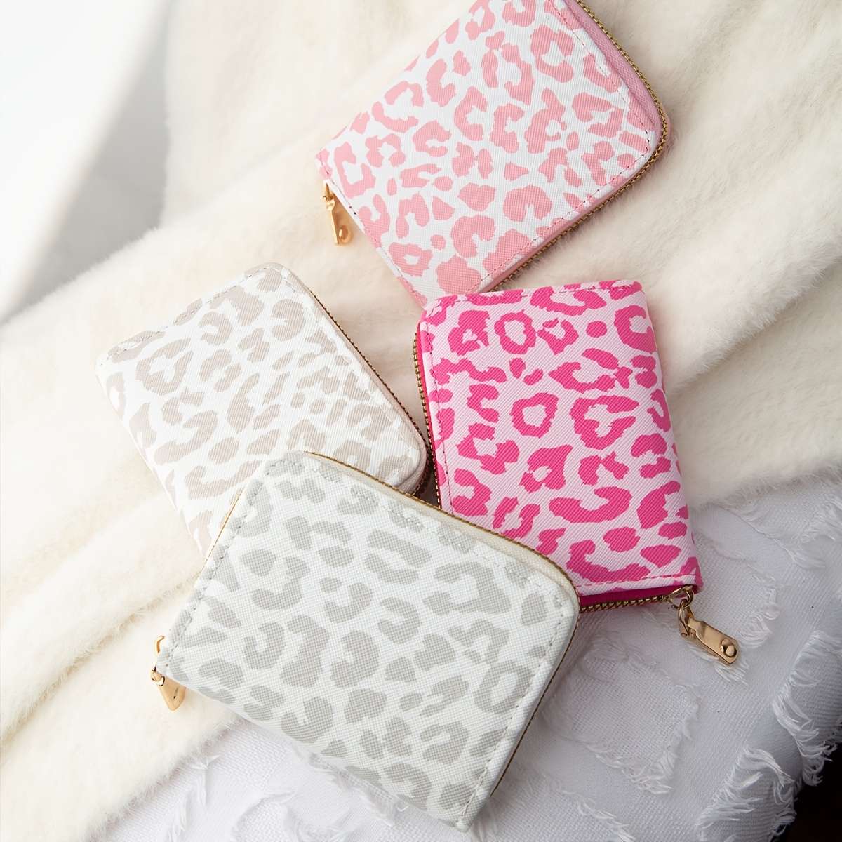 Everyday Elegance Stylish Leopard Print Wallet