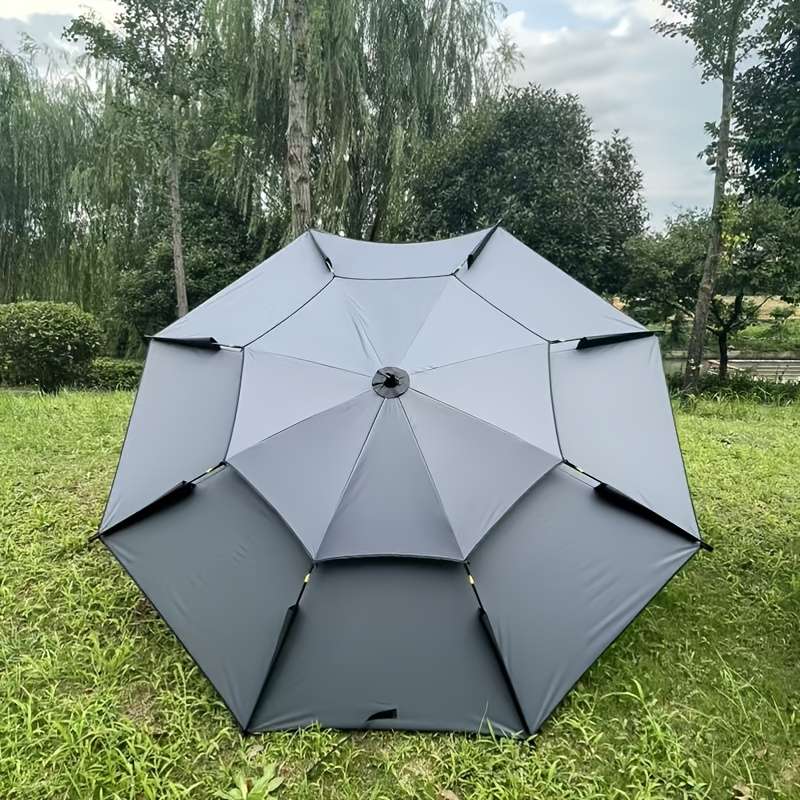 Umbrella Color Gray Tiltable  Ground Spike