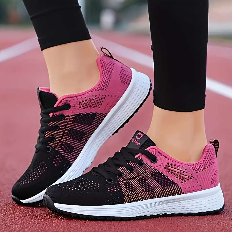 Sneakers Color Black Rose Red Sizeuk 2