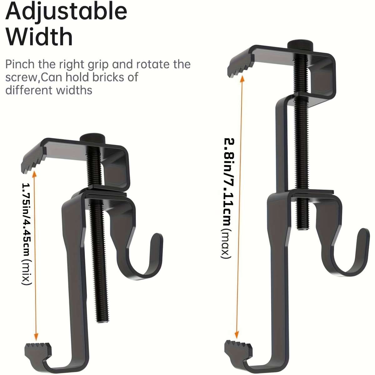 Hook Upquantity 6 Hooks Add 1 Wrench