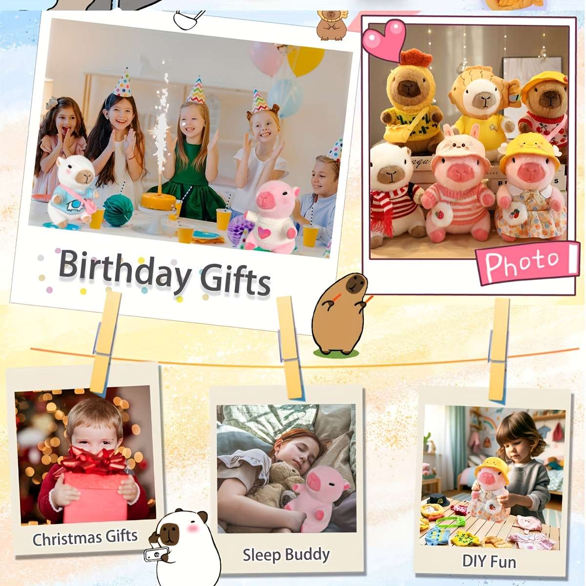 Plush Toys Color Pink