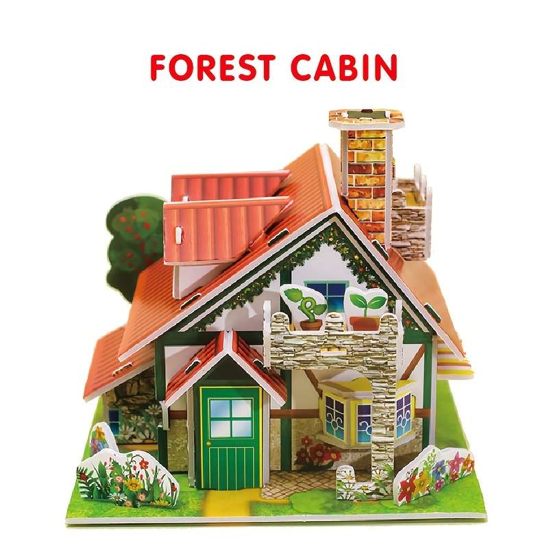 Building Toy Architectural Model Toy Set Model Jf A006