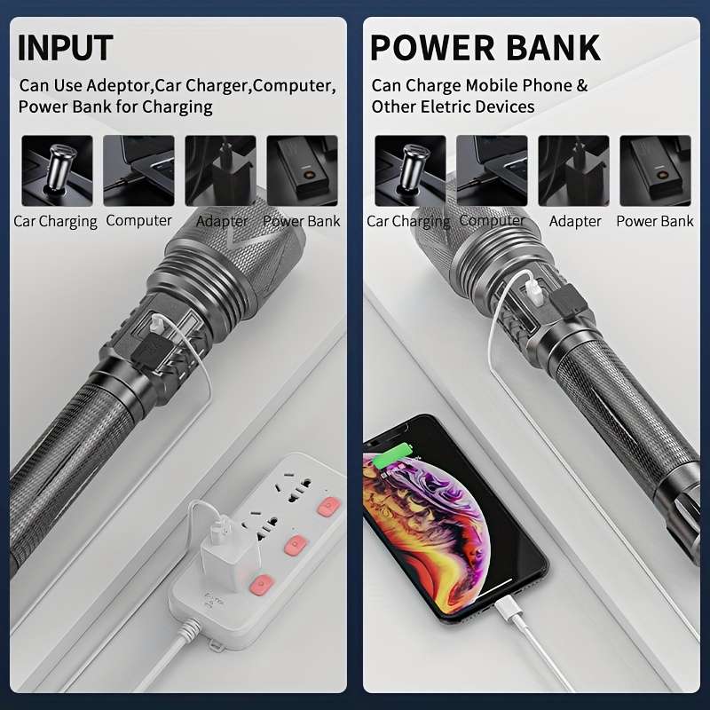 Efficient 1Pc Smiling Shark M77 Led Flashlight Super Daily Reliable Solution Use