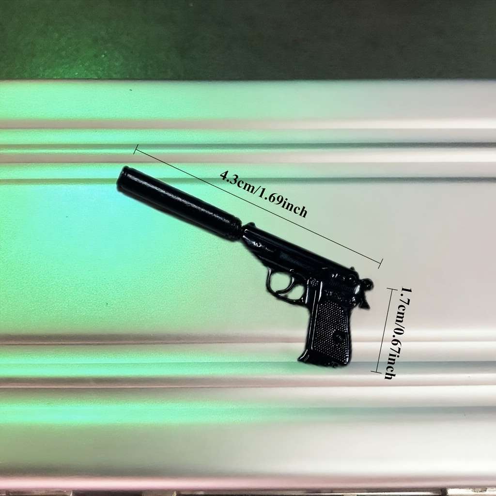 Toy Guns Color Silenced Pistol