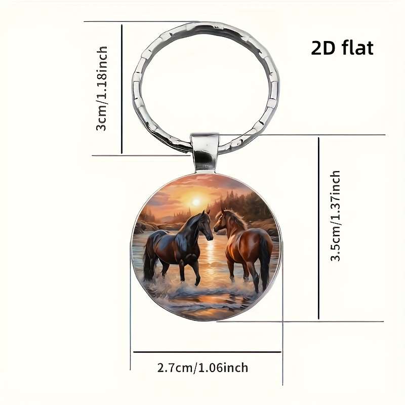 Keychain Ornament Color Silvery