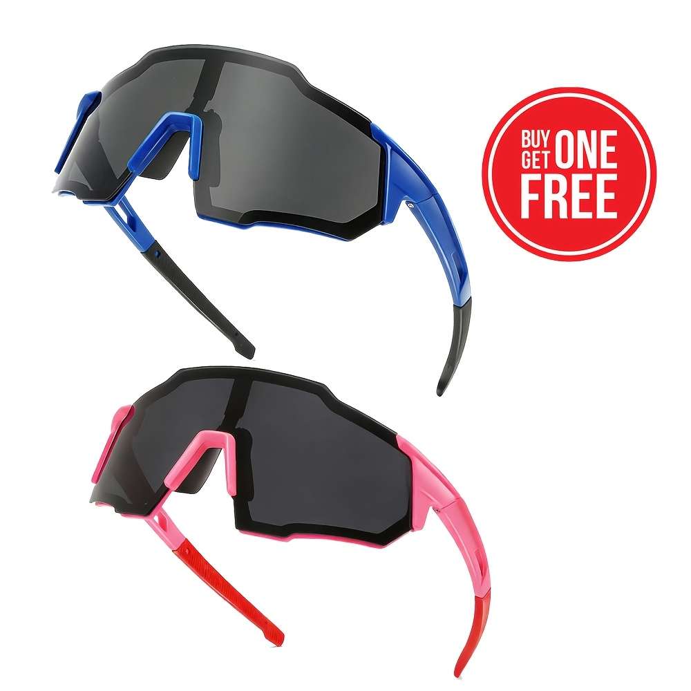 Cycling Glasses Color Pink Gray Black