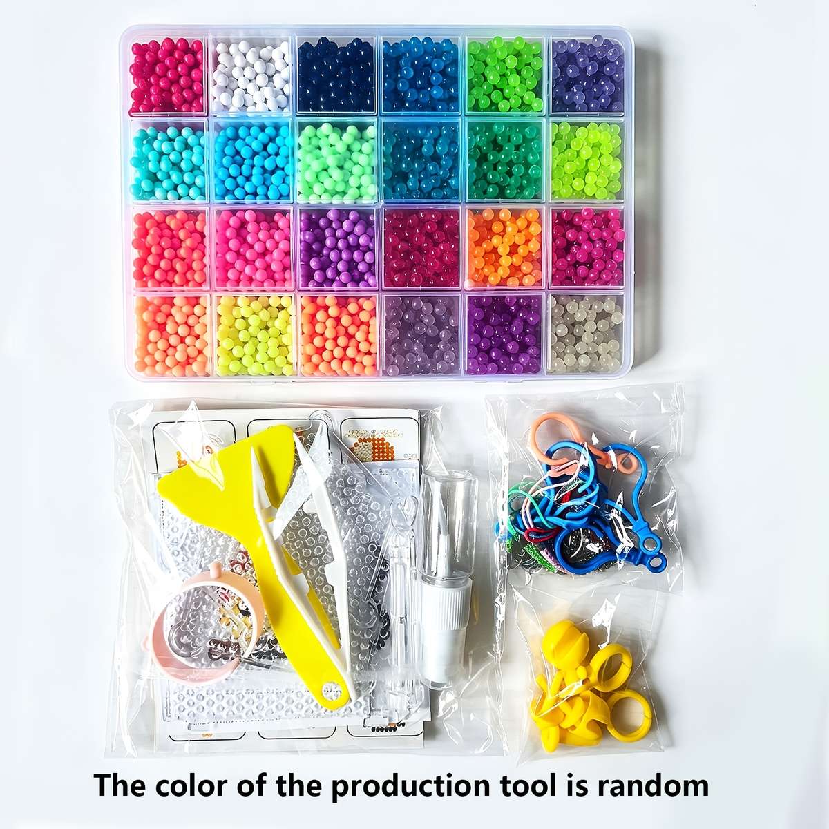Perler Bead Set 24 Colors 3000Pcs With Tool Set