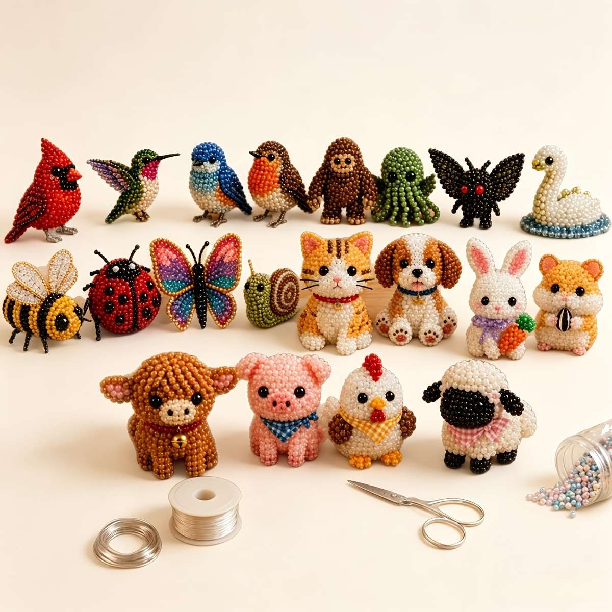 Perler Bead Set Mystery Creature