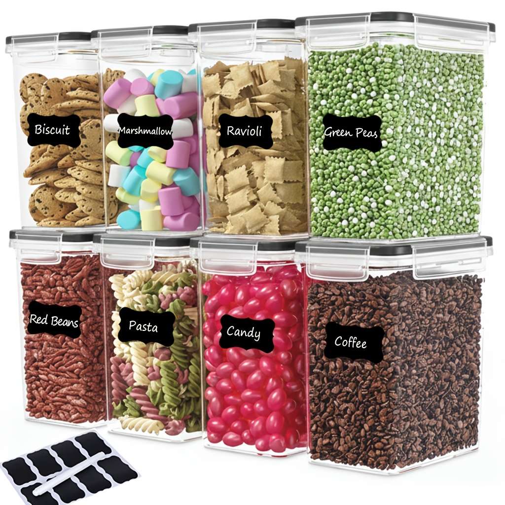 Sealed Jar Model 1.4L 4 Jars  4 Lids