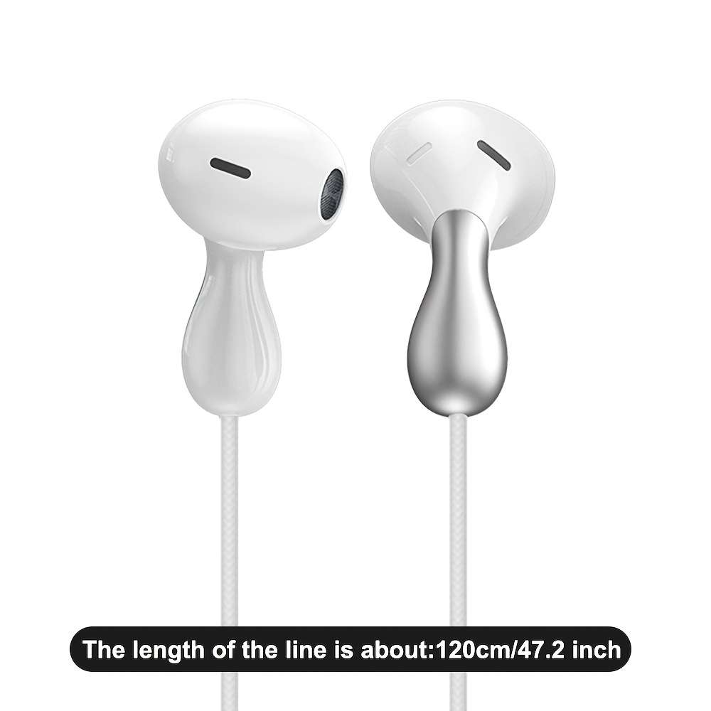 Wired Headphones Red 3.5Mm Audio Jack