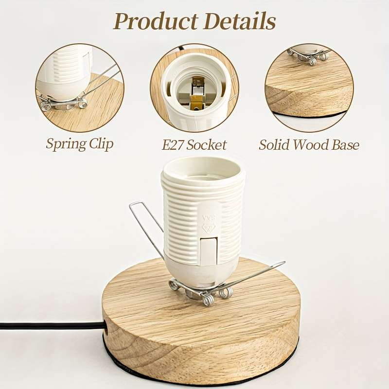 Portable Lamp Style Log Wind