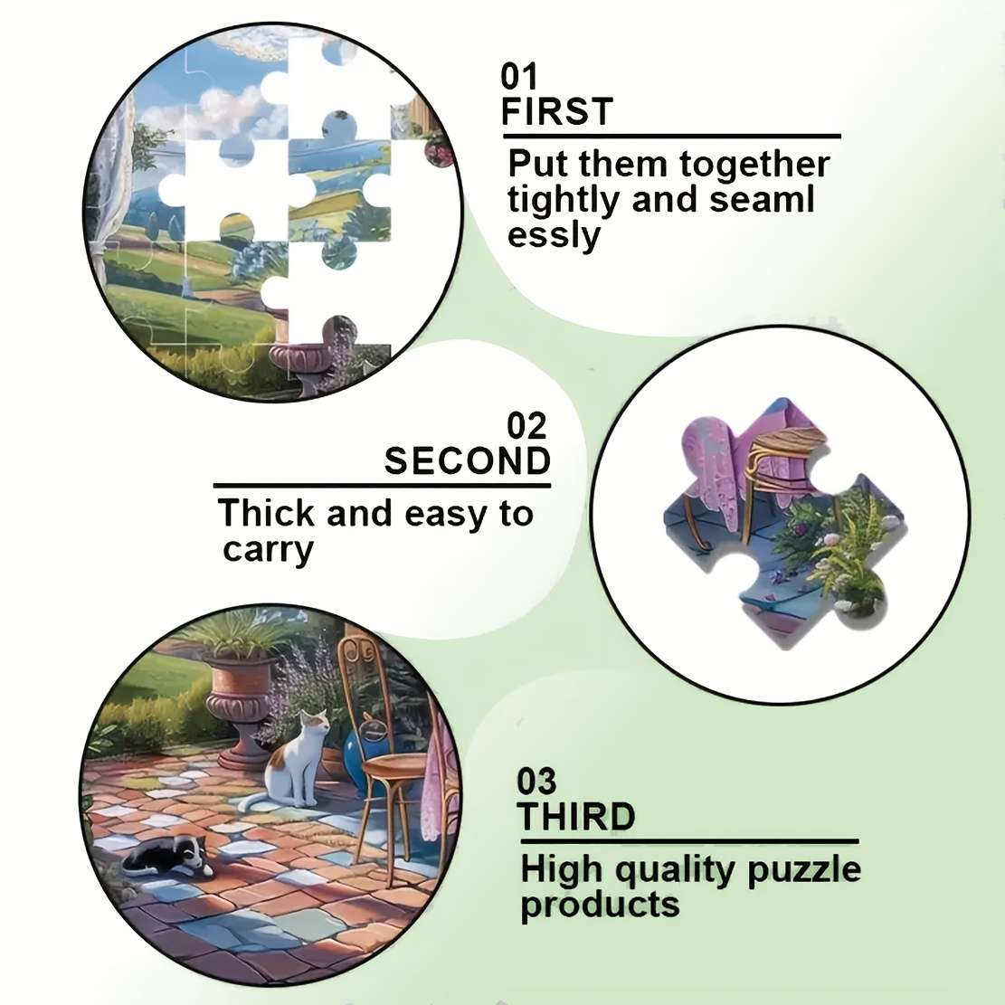 1000 Piece Paper Jigsaw Puzzle For Adults