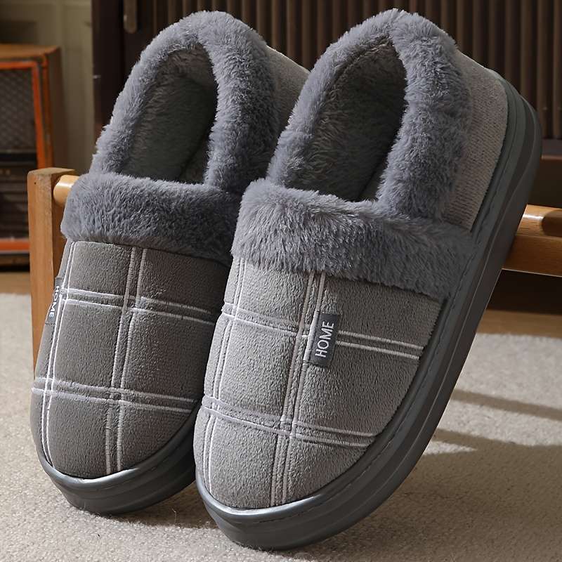 Cotton Slippers Color Grey Sizeuk 6.5-7