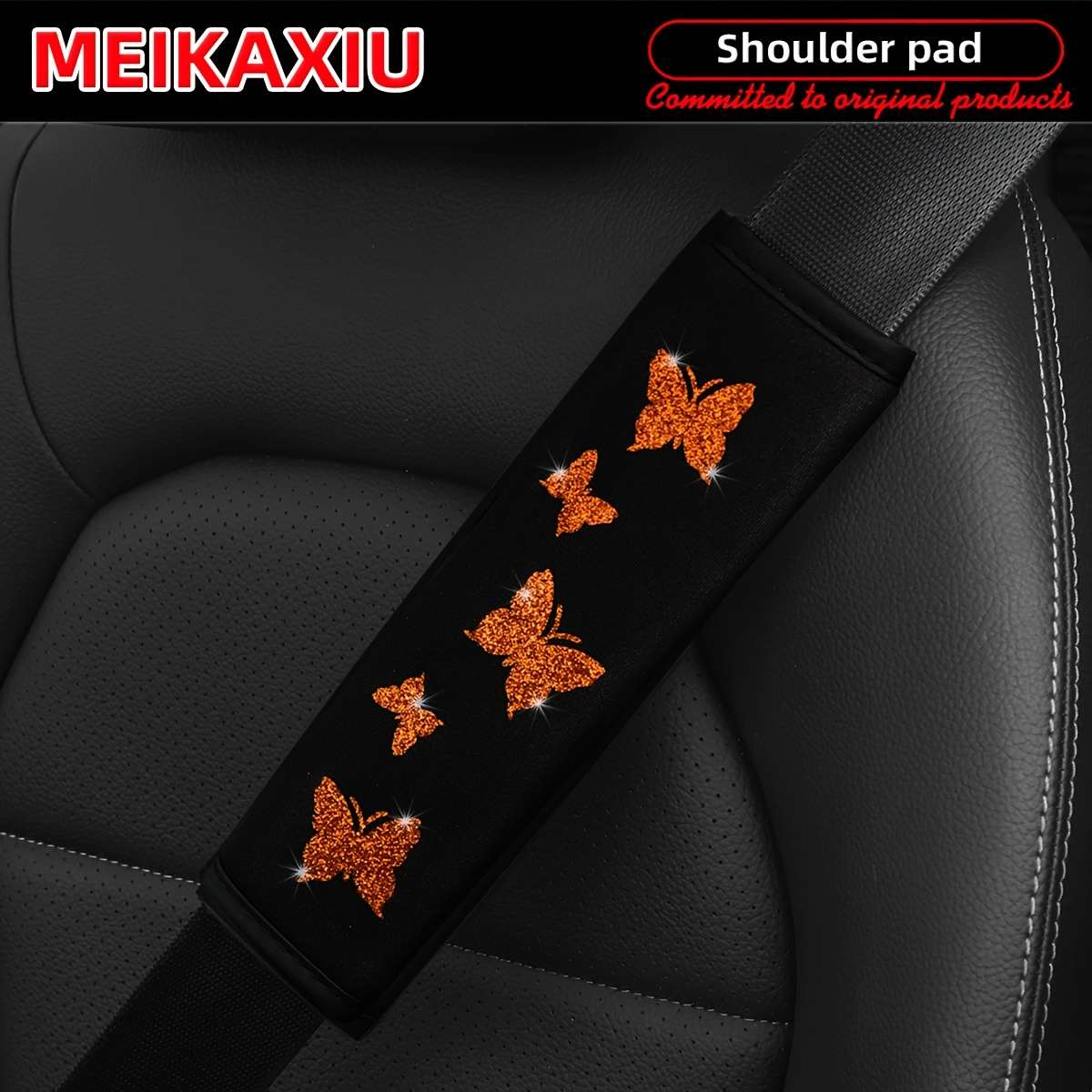 Car Seat Belt Covers Drakgray