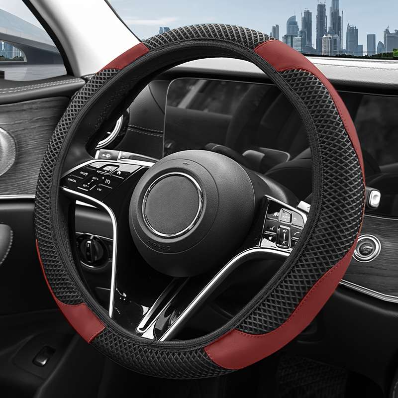 Car Steering Wheel Cover Orange