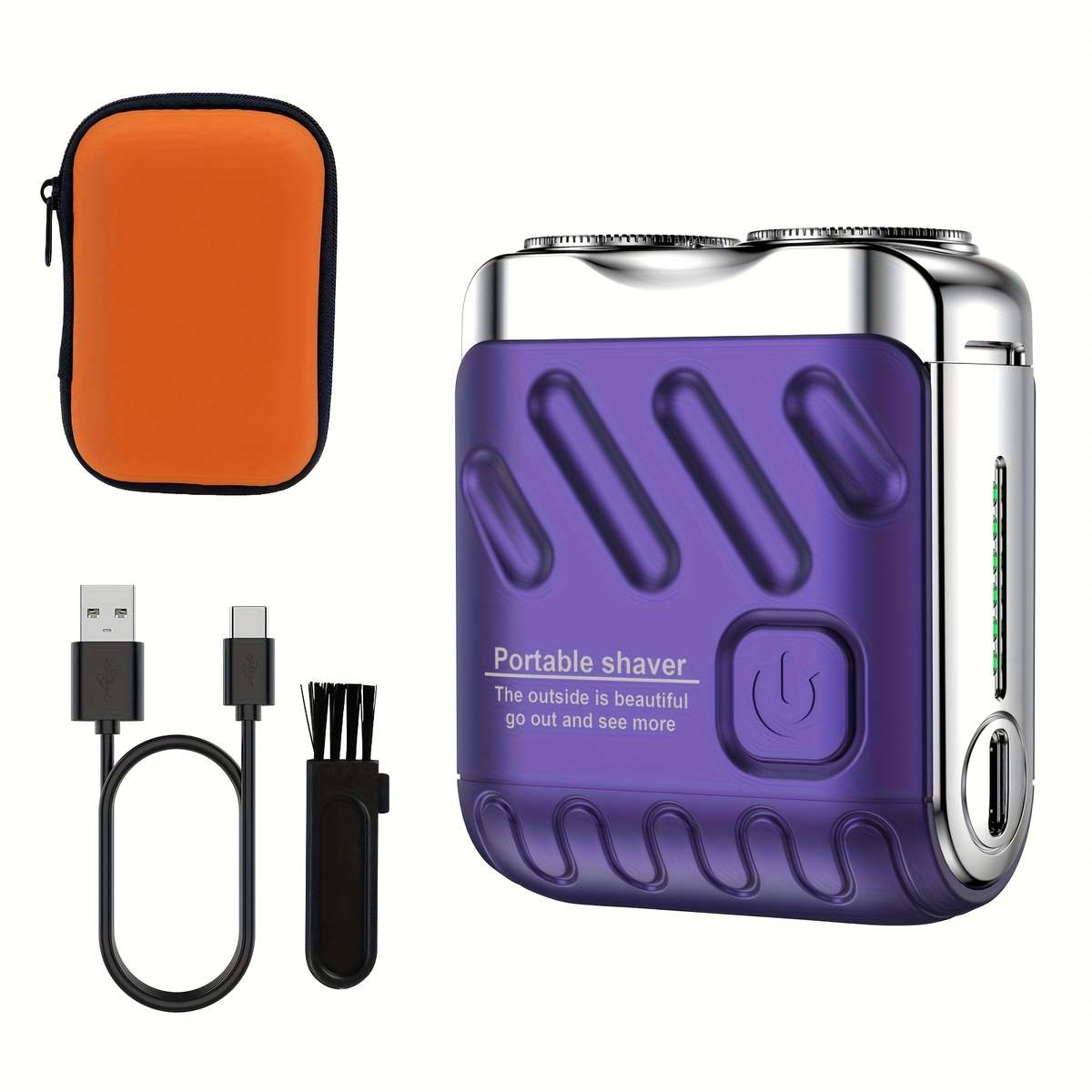 Professional Durable Premium Smart Cordless Mini Dual Blade Home Use White