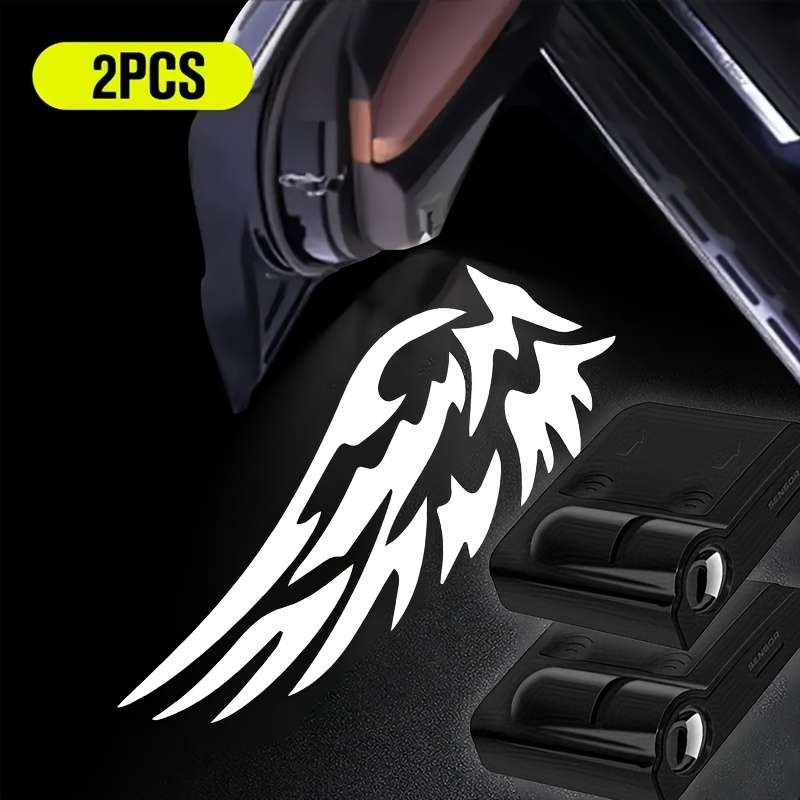 Car Lights Style White Wings Quantity 2Pcsset